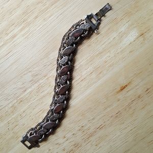 Vintage Chunky Layered Chain Bracelet